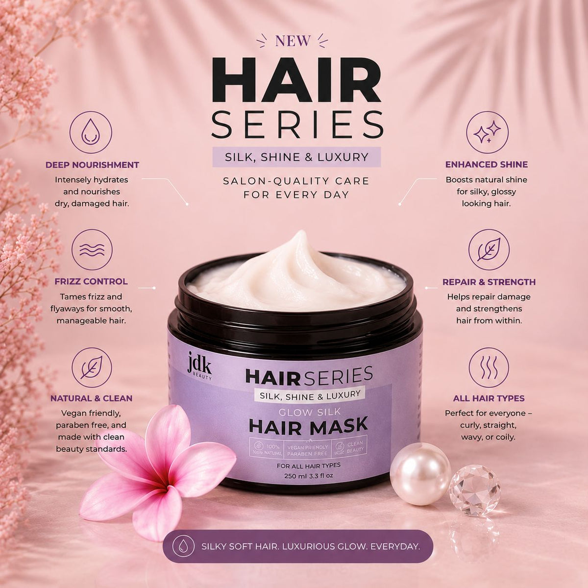 Glow Silk Hair Mask